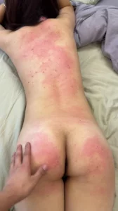 m日记，不听话就挨打